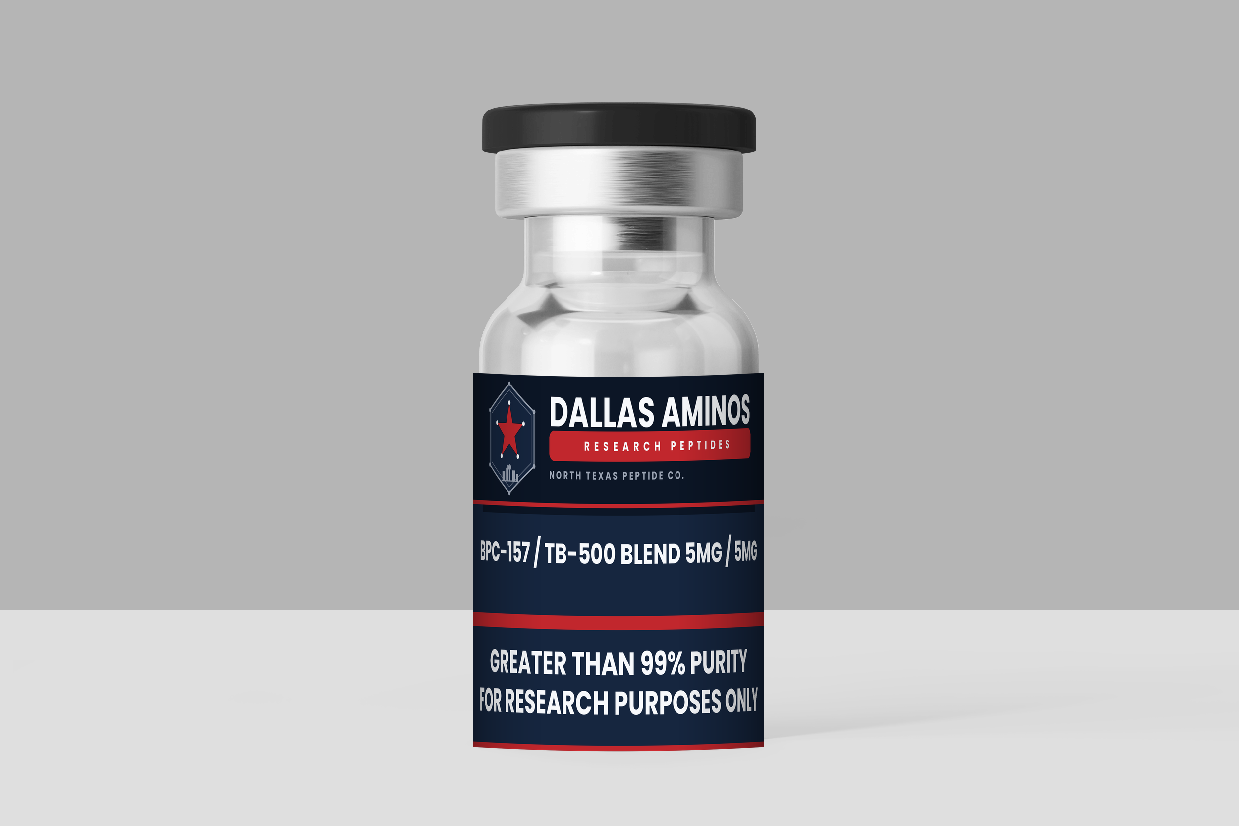 BPC-157 / TB-500 BLEND 5MG / 5MG research vial