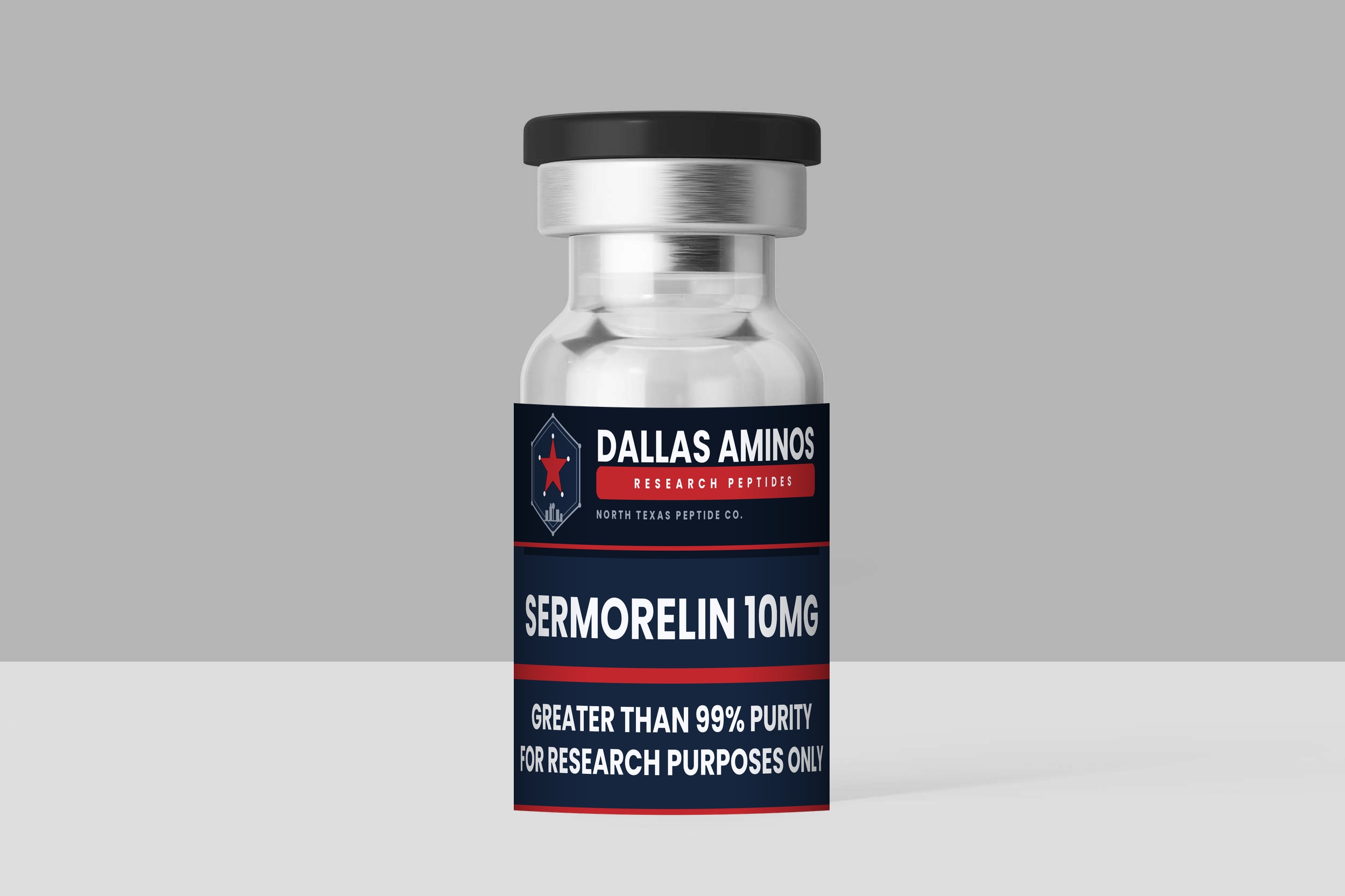 SERMORELIN 10MG research vial
